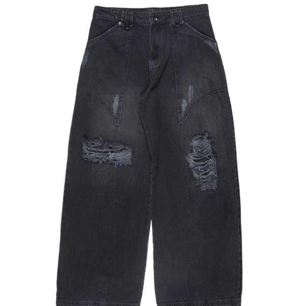 WEBSITE PRODUCT 0013 219B POST WORK FLARE JEANS DARK FRONT